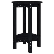 Tavolino da salotto | Tavolino da caff¨¨ | Tavolino da Soggiorno Nero ? 40x60 cm in Legno Massello di Pino