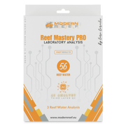 Modern Reef - Reef Mastery PRO 3-SET - multipack con 3 test ICP di 56 parametri per acqua marina