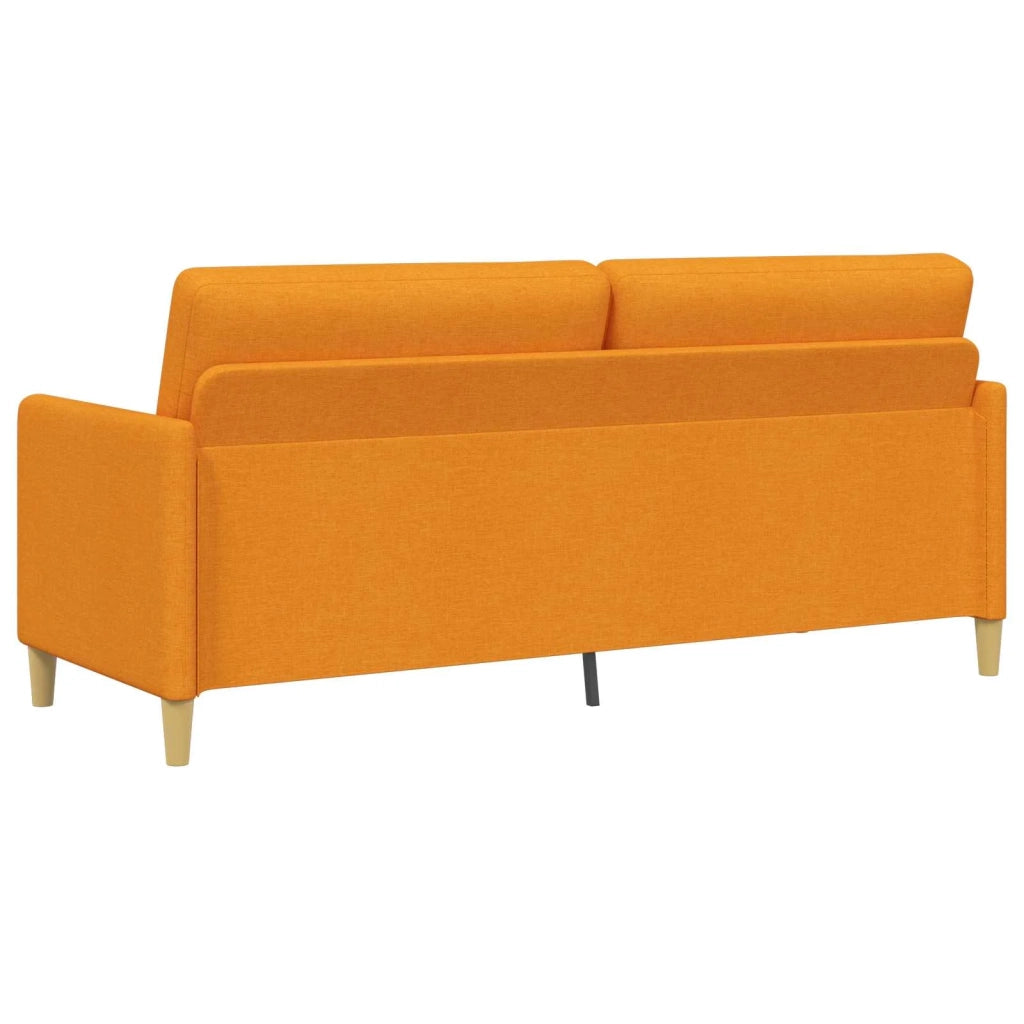 Divano con Storage Giallo Scuro 192 x 78 x 87 cm Poliestere 42036984