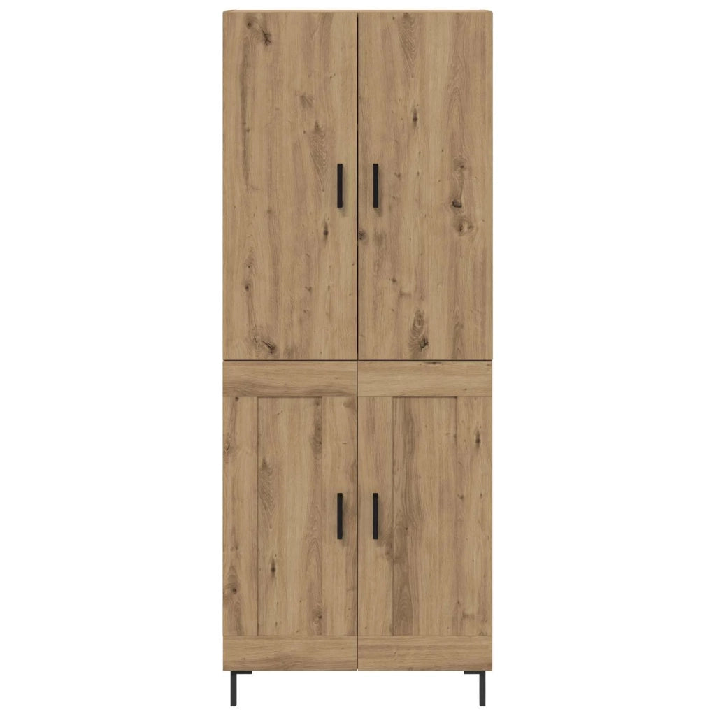 Credenza | Madia | Buffet da pranzo | Armadio da pranzo Rovere artigianale 69,5 x 34 x 180 cm