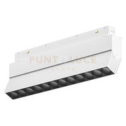GFA1300-  MODULO LED ANTIABBAGLIAMENTO REGOLABILE PER BINARIO DOPPIA ACCENSIONE AD INCASTRO MAGNETICO PER BINARIO 48V 3000K 1123LM 12W 23,6CM BIANCO