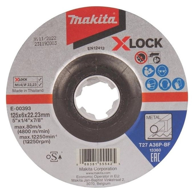 Makita E-00393 accessorio per smerigliatrice Disco di macinatura