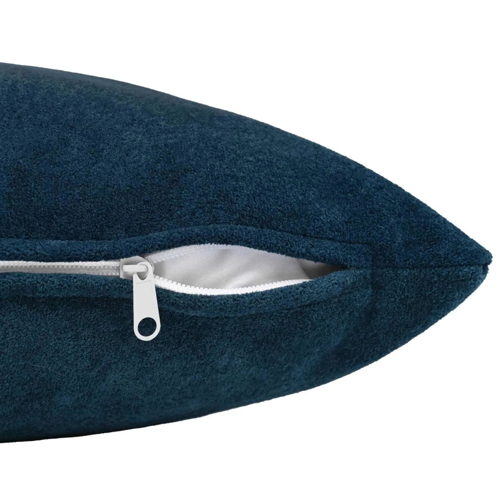 Federa 6 pcs HEERLEN Blu 40 x 80 cm Fleece in microfibra 910001