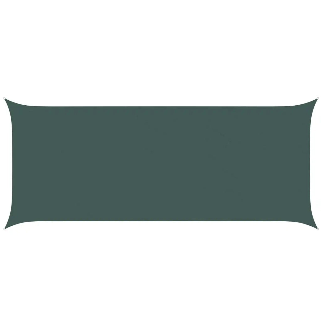 Vela da ombra solare Verde Scuro 6 x 2,5 m 42031017