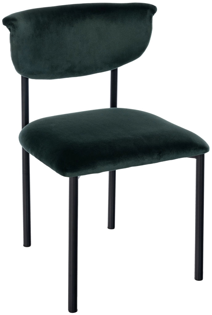 Sedia visitatore in velluto Gambell 4
