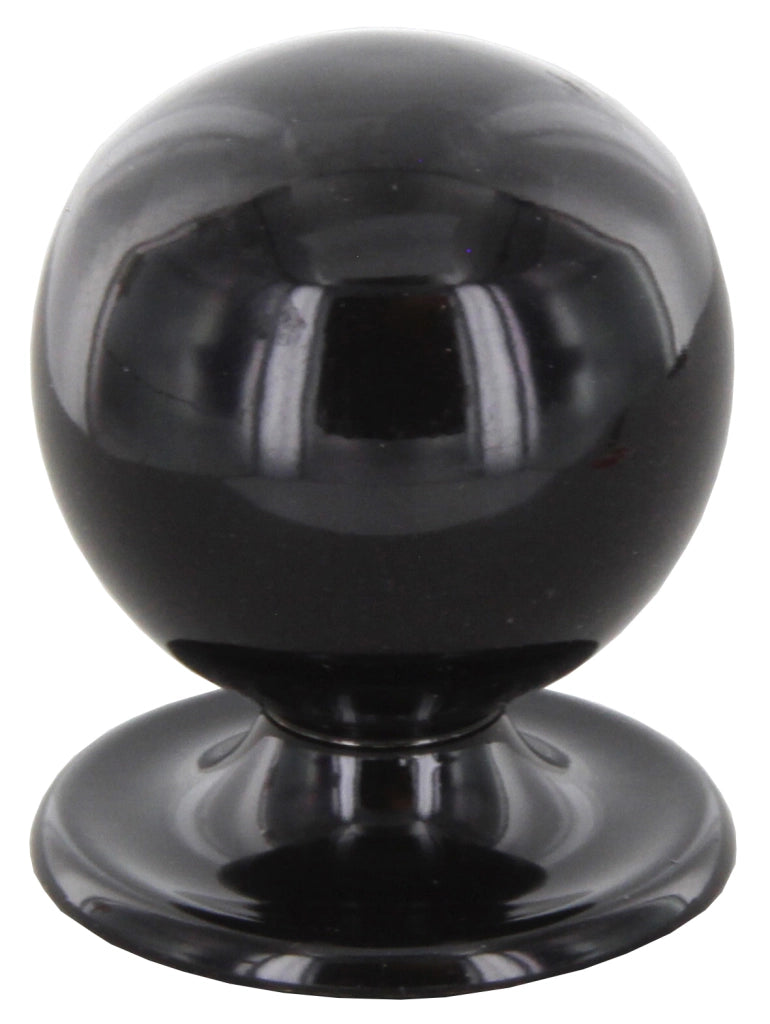 POMOLO OTTONE 2172 2523 D 25 MM TORNITO NERO- CAFIM- 25,0 pz