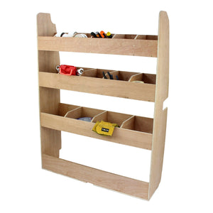 Tappezzeria Camper Furgone Grigio Argento & Scaffale per Furgone Ford Transit