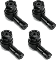 Adattatore per valvole di scarico 4 in lega di alluminio - estensione valvola pneumatici e compensazione pressione - per motocicli - diametro pneumatici 113 mm.