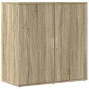 Buffet credenza cassettiera armadio mobile contenitore organizer cucina soggiorno rovere Sonoma 79 x 38 x 80 cm legno ingegnerizzato marrone 02_0031713