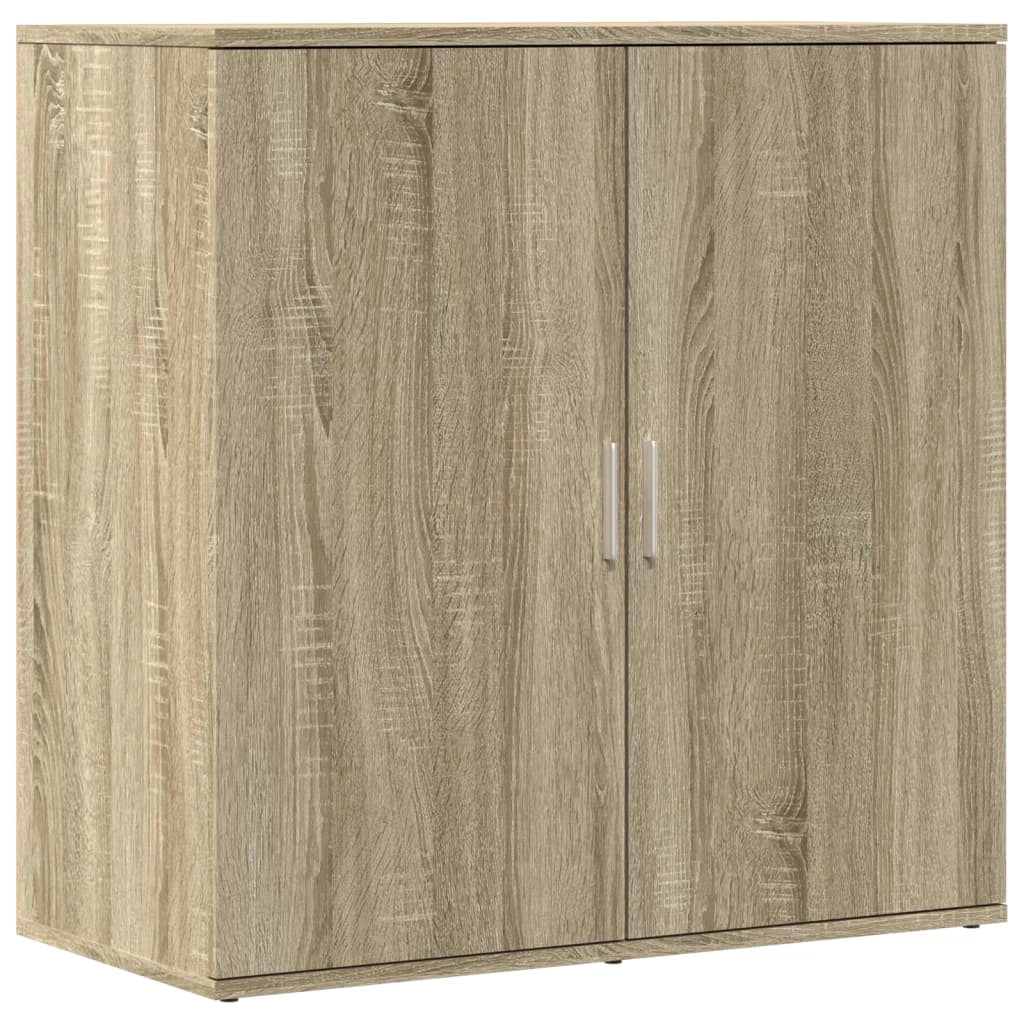 Buffet credenza cassettiera armadio mobile contenitore organizer cucina soggiorno rovere Sonoma 79 x 38 x 80 cm legno ingegnerizzato marrone 02_0031713