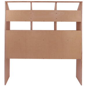 Scaffale Universale per Furgone e Van in Compensato 6 Scompartimenti 3 Cassetti