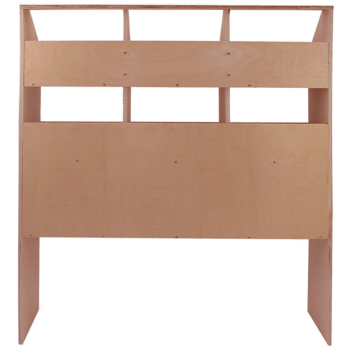 Scaffale Universale per Furgone e Van in Compensato 6 Scompartimenti 3 Cassetti