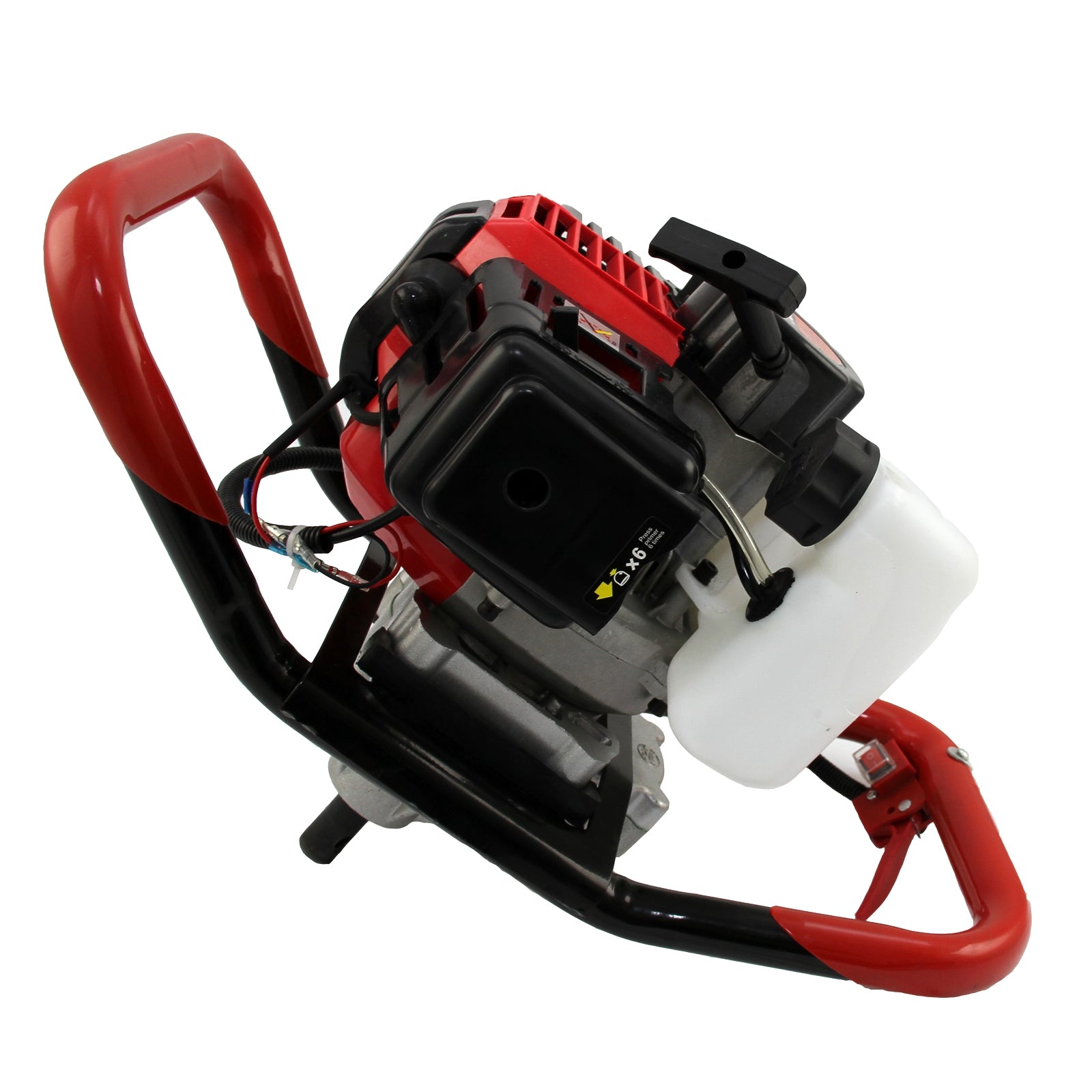 T-Mech Trivella Pesante e Battipalo Benzina - Motore 3HP e Kit Sicurezza