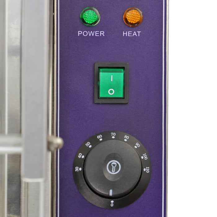 Espositore a Bagnomaria con 4 Vaschette per Ristoranti, Catering, Takeaway e Bar