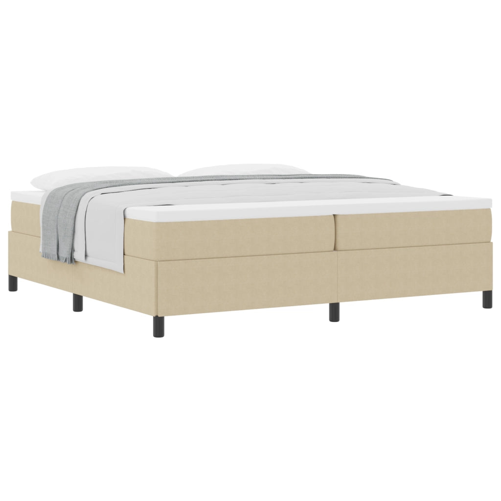 Struttura Letto Verde Chiaro Grigio 200x200 cm Tessuto Corduroy