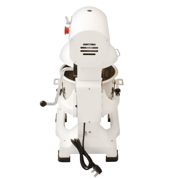 Robot da Cucina Multifunzione 10 Litri con Uncino a Spirale, Frusta e Sbattitore