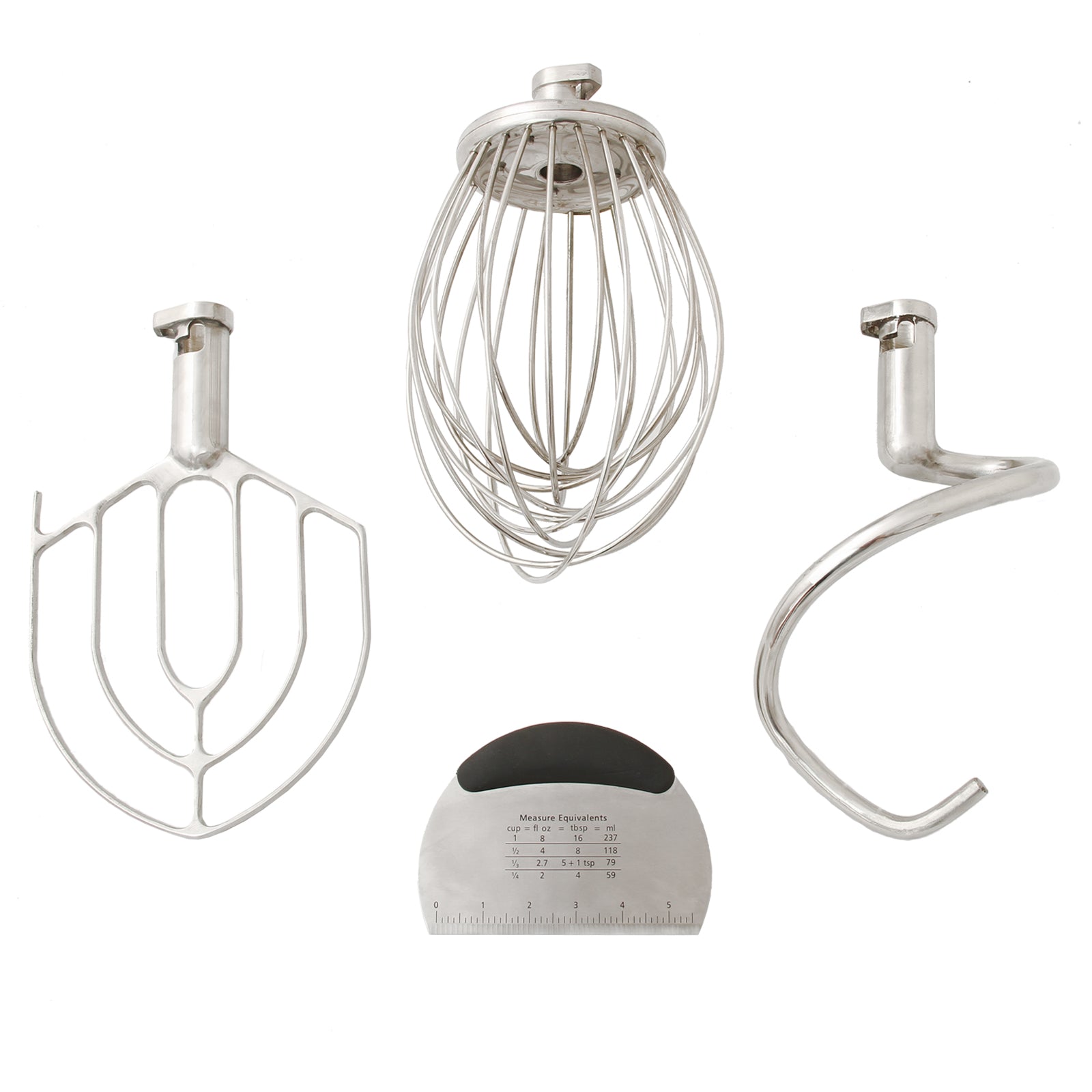 Robot da Cucina Multifunzione 10 Litri con Uncino a Spirale, Frusta e Sbattitore