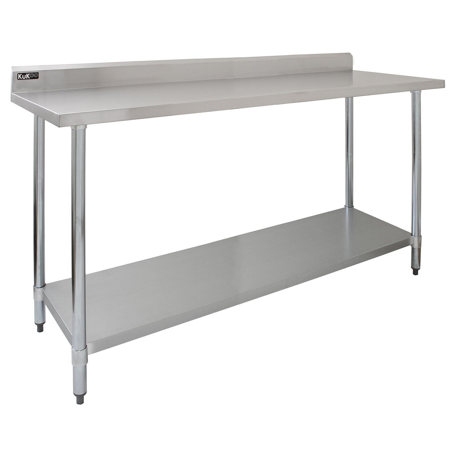 Tavolo in acciaio Inox da Cucina Commerciale Piano Cucina Ristorante - 180 cm