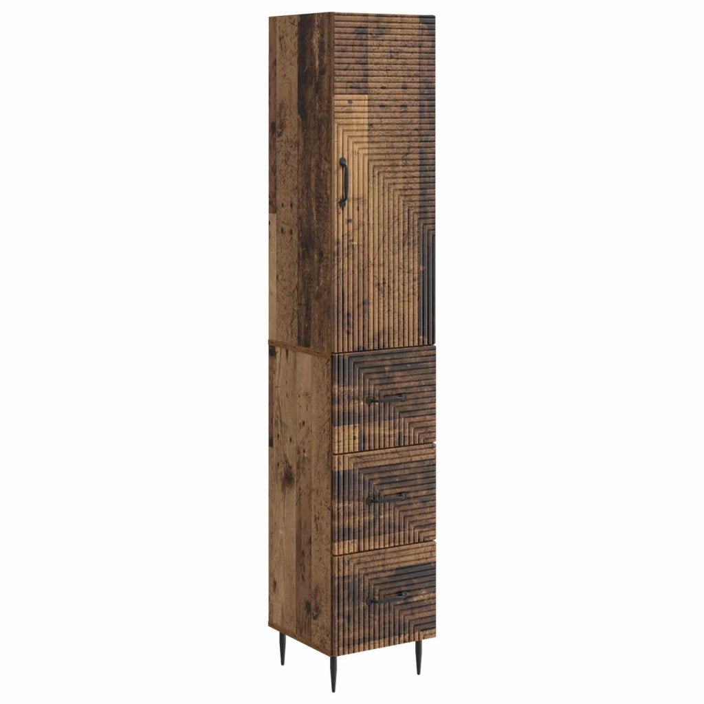 Set di armadi 2 pcs Legno antico 33 x 34,5 x 90 cm 3416653
