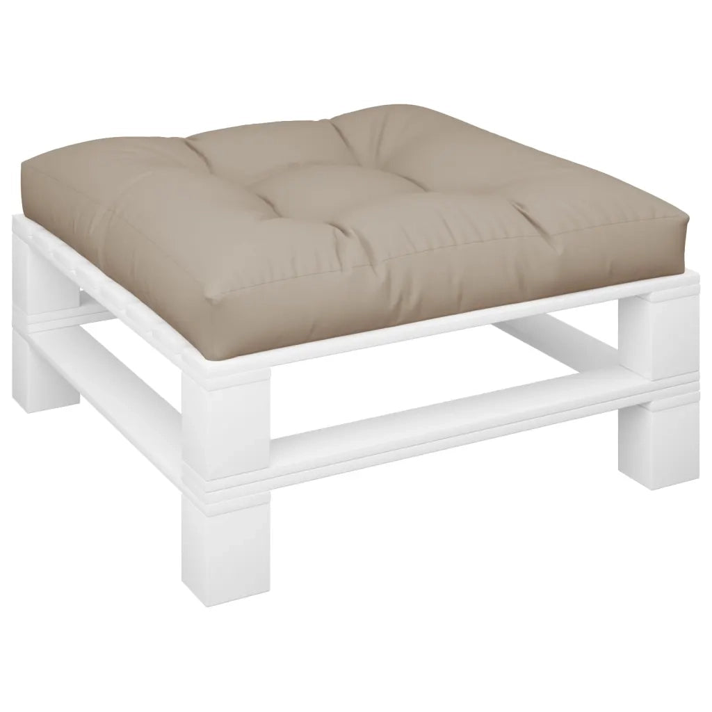 Cuscino per pallet | Cuscini per sedie Tortora 80x80x12 cm in Tessuto