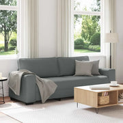 Divano a 3 Posti Grigio Chiaro 180 cm in Tessuto