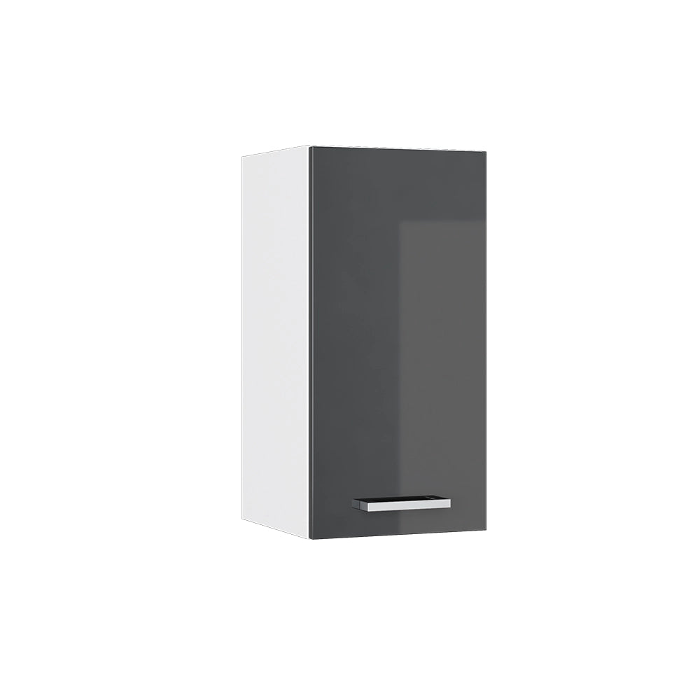 Vicco Pensile da cucina Antracite lucido 30 cm