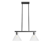 Lampada Da Soffitto Di Vetro Metallico APP317-2CP