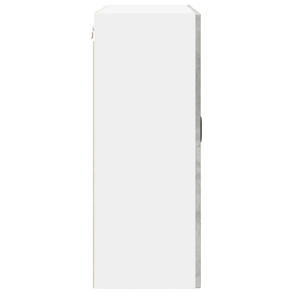 Mobile da cucina con lo scaffale-Armadio da cucina Grigio cemento 80 x 31 x 80 cm 183653