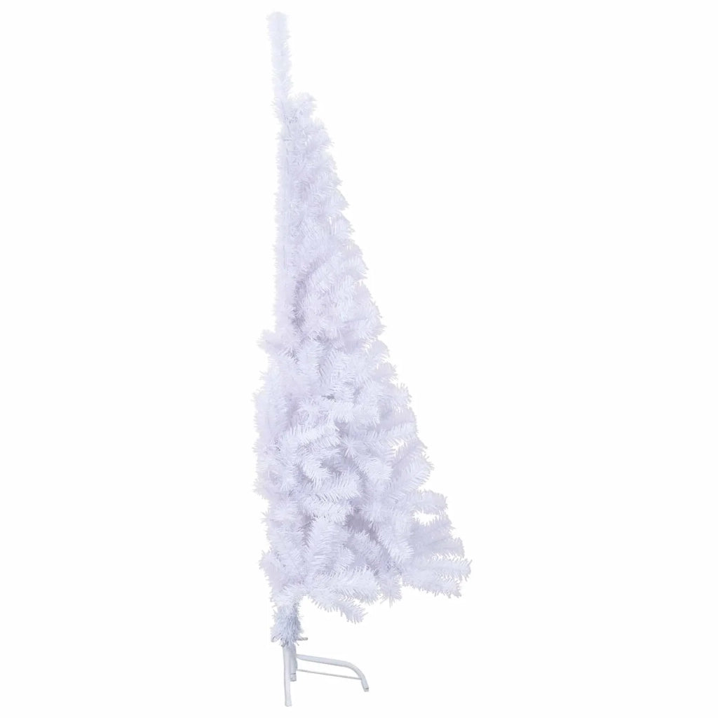 Albero di Natale artificiale Bianco 150 cm PVC e Acciaio 3426807