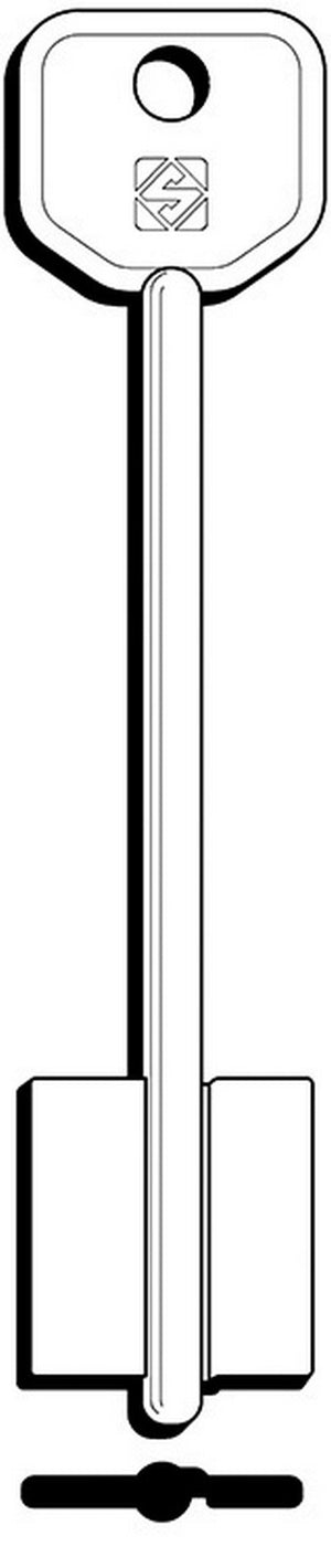 chiavi silca art. 5at9 gr.19 cod:ferx.10641