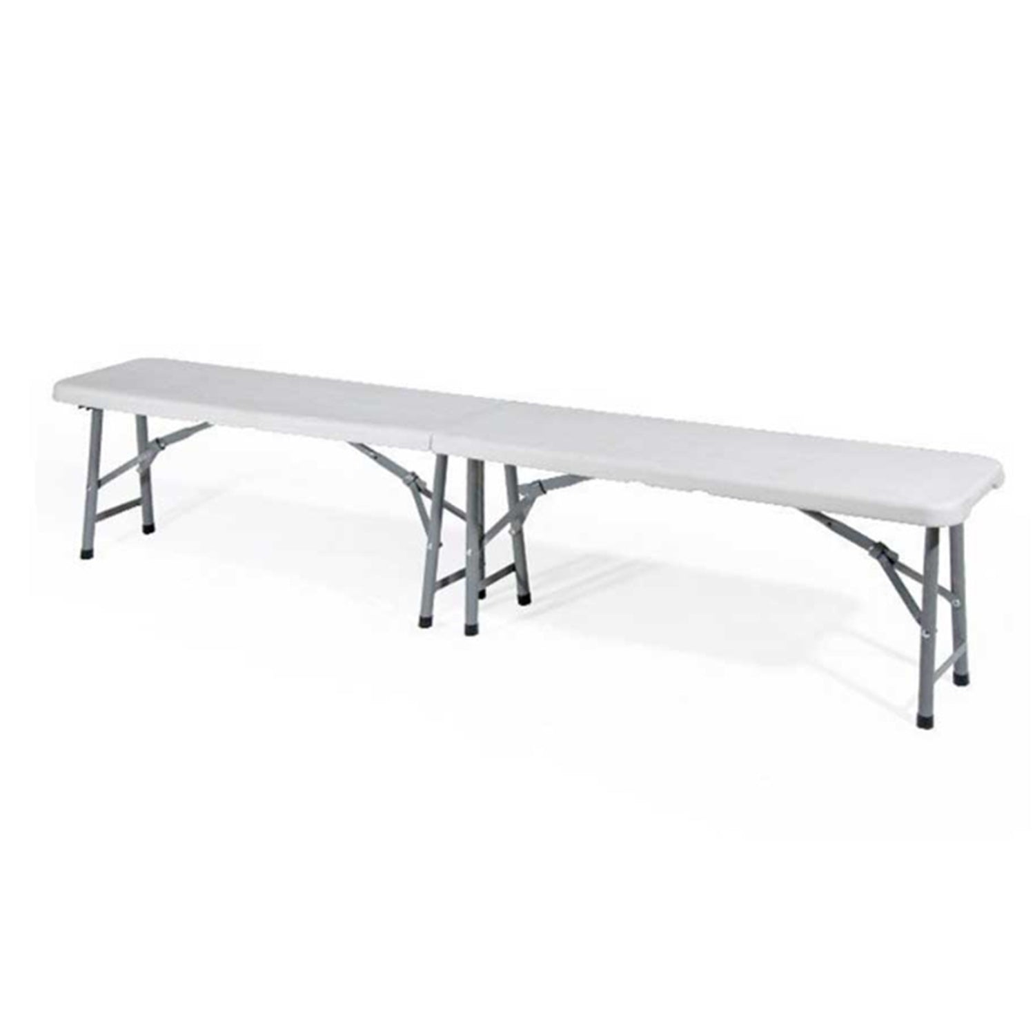 Marvin Panca Pieghevole Esterno Salvaspazio da Giardino Coco Panchina Birreria da Campeggio 183 cm Panche Portatili per