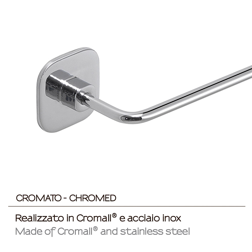 Portasalviette GEDY linea Teide da 30cm Cromato