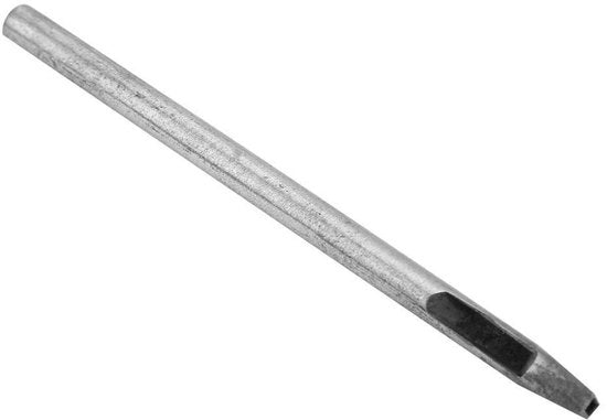 Perforatrice con punzone allungato per cinturini di orologio in pelle, cinturoni, canapa, carta, plastica (occhielli 3-10 mm)
