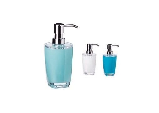 1 Pezzo Dispenser Sapone Liquido in Plastica Color 3 Colori