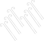 Etichette per piante in acciaio inossidabile - Set da 30 - Sostegno per piante - Piastra per vasi e bonsai - 200 mm Lunghezza