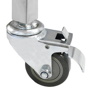 Girarrosto 90 kg di Carne per Barbecue con Griglia e Spiedo 3 Altezze Regolabili