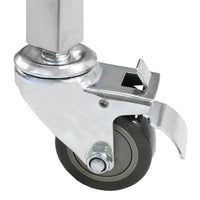 Girarrosto 90 kg di Carne per Barbecue con Griglia e Spiedo 3 Altezze Regolabili