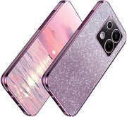 Custodia protettiva lucida per smartphone, rosa con effetto colorante, resistente agli urti