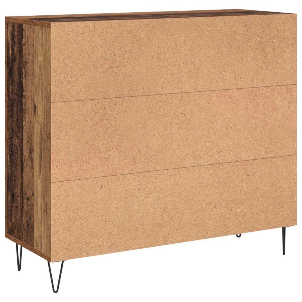 Credenza Legno vecchio 90 x 32,5 x 80 cm Legno multistrato 879582