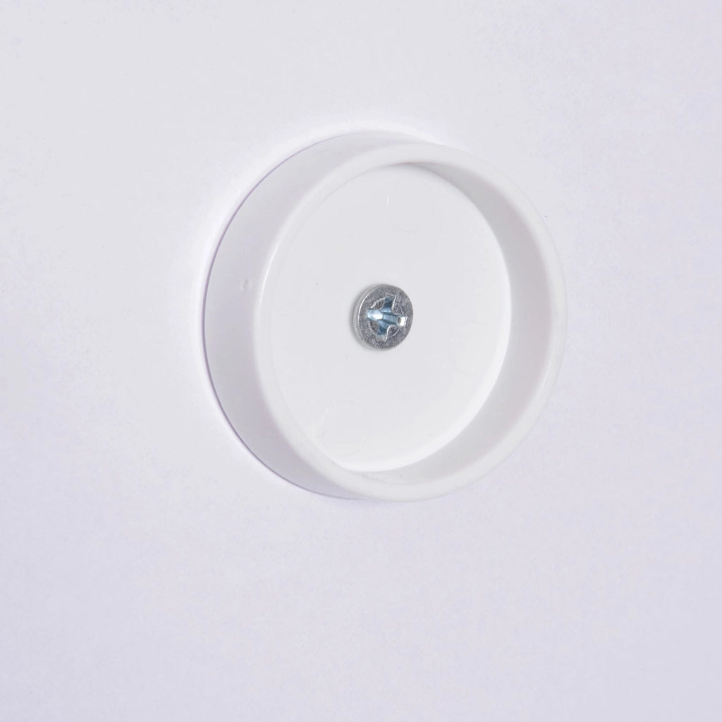 Cancelletto di Sicurezza per Animali Domestici Bianco 76x72-82 cm