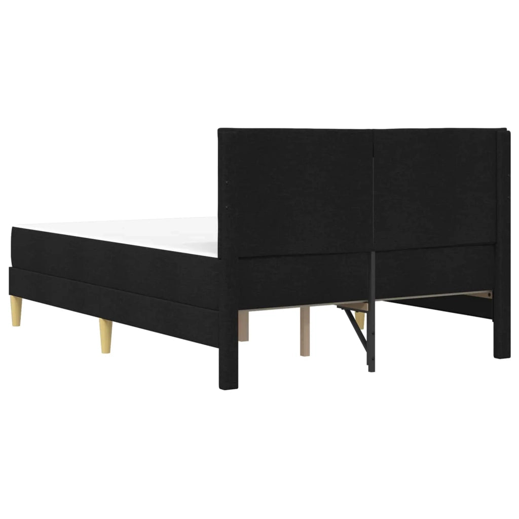 Struttura del letto Nero 140 x 190 cm Poliestere 3414956