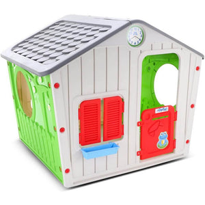 Casetta da Giardino per bambini in Plastica cm 140x108x115 - ANDREW
