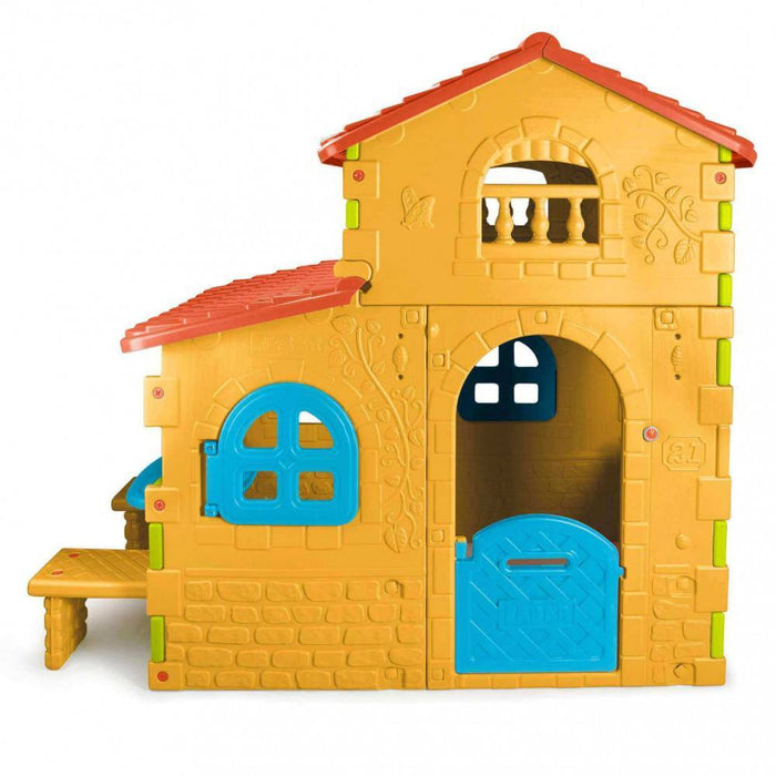 Casetta da Giardino per bambini in Plastica cm 110x206x180 - GRANDEVILLA