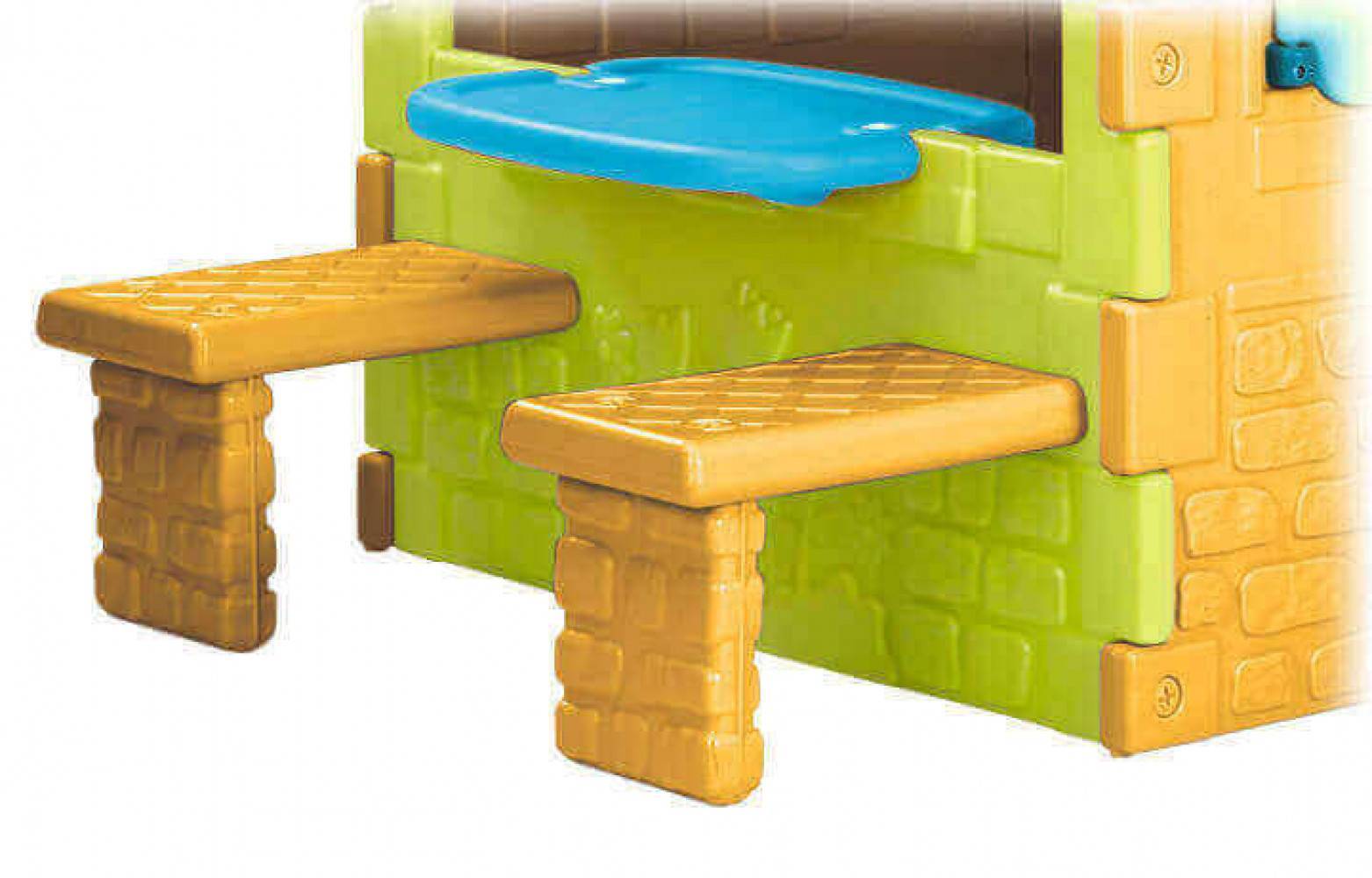 Casetta da Giardino per bambini in Plastica cm 110x206x180 - GRANDEVILLA