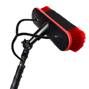 Carrello Per Trasporto Acqua 30 litri, Asta Telescopica 6 metri & Accessori