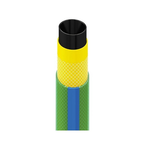 TUBO TENATEX AGRI NERO/VERDE D.5/8" 25M