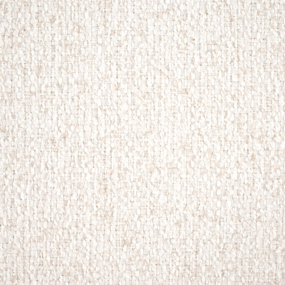 Pouf in tessuto beige chiaro Imbottito in tessuto Accento letto Panca Sgabello