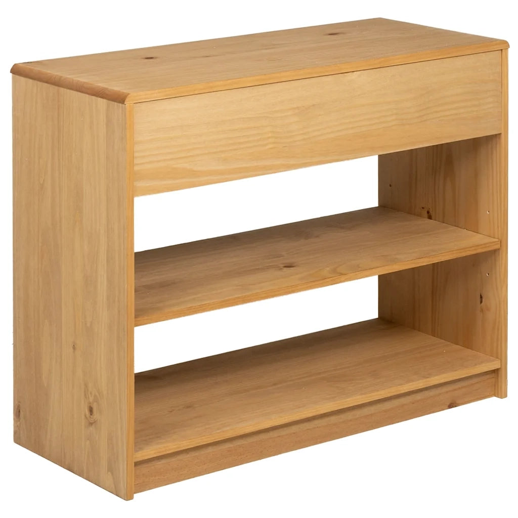 Tavolo Consolle SAUDA Rovere 89,5x36,5x73cm Legno Massello Pino