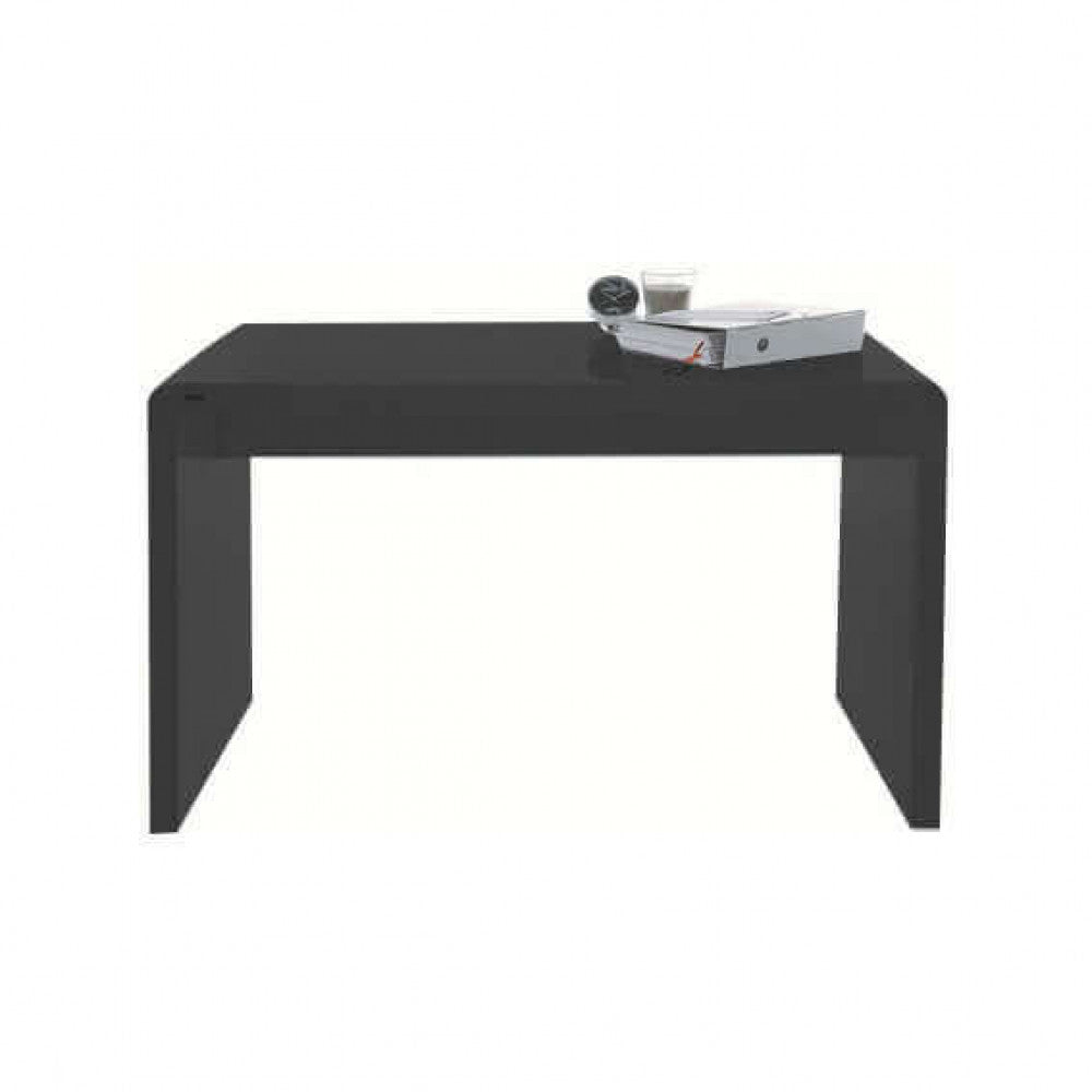 Tavolino nero in MDF cm 120x60x43 - TYLAR