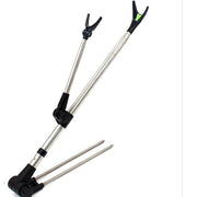 Trade Shop - Supporto Canna Da Pesca Telescopico Angolo Regolabile Alluminio Leggero Appoggio -